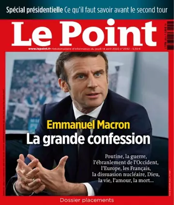 Le Point N°2592 Du 14 au 20 Avril 2022  [Magazines]