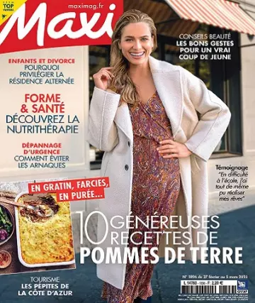 Maxi N°1896 Du 27 Février 2023 [Magazines]