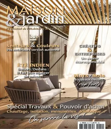 Maison et Jardin N°54 – Septembre 2022 [Magazines]