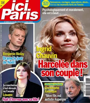 Ici Paris N°4043 Du 28 Décembre 2022 [Magazines]