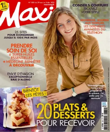 Maxi N°1831 Du 29 Novembre 2021 [Magazines]