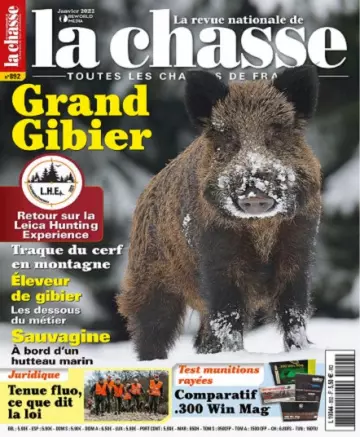 La Revue Nationale De La Chasse N°892 – Janvier 2022  [Magazines]