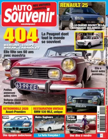 Auto Souvenir - Janvier-Mars 2020 [Magazines]