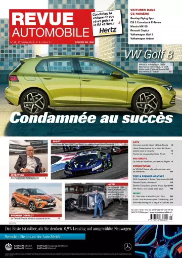 Revue Automobile - 31 Octobre 2019  [Magazines]