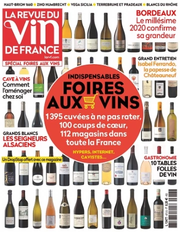 La Revue Du Vin De France N°673 – Septembre 2023  [Magazines]