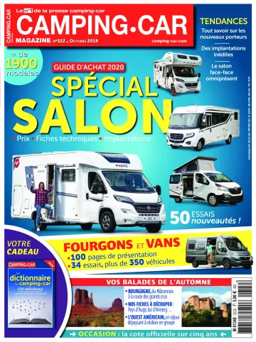 Camping-Car Magazine - Octobre 2019 [Magazines]