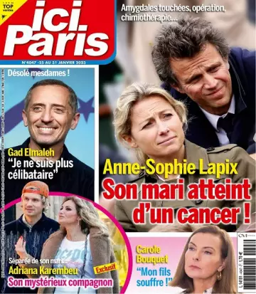 Ici Paris N°4047 Du 25 au 31 Janvier 2023  [Magazines]