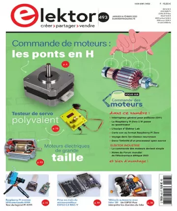 Elektor N°493 – Janvier-Février 2022  [Magazines]