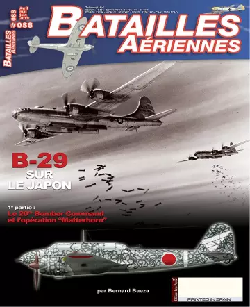 Batailles Aériennes N°88 – Avril-Juin 2019  [Magazines]