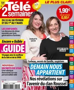 Télé 2 Semaines - 22 Février 2025  [Magazines]