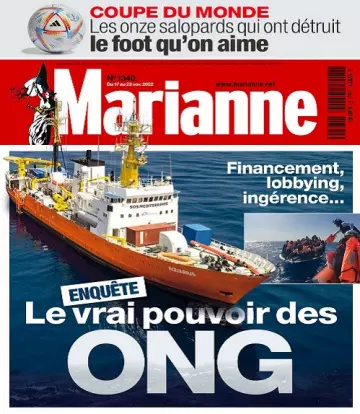 Marianne N°1340 Du 17 au 23 Novembre 2022  [Magazines]