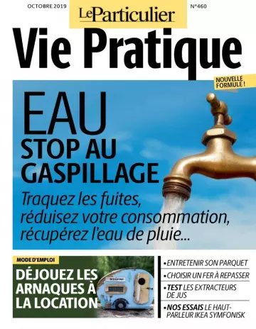 Le Particulier Vie Pratique N°460 - Octobre 2019 [Magazines]