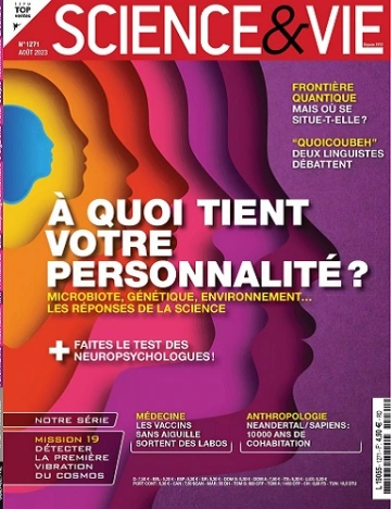 Science et Vie N°1271 – Août 2023 [Magazines]