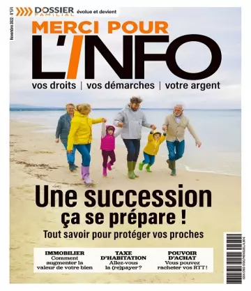 Dossier Familial N°574 – Novembre 2022 [Magazines]