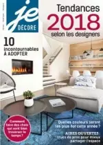 Je Décore - Janvier 2018  [Magazines]