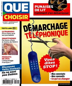 Que Choisir N°594 – Septembre 2020  [Magazines]