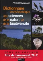 Dictionnaire encyclopédique des sciences de la nature et de la biodiversité.  [Livres]