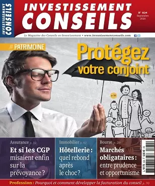 Investissement Conseils N°834 – Septembre 2020 [Magazines]