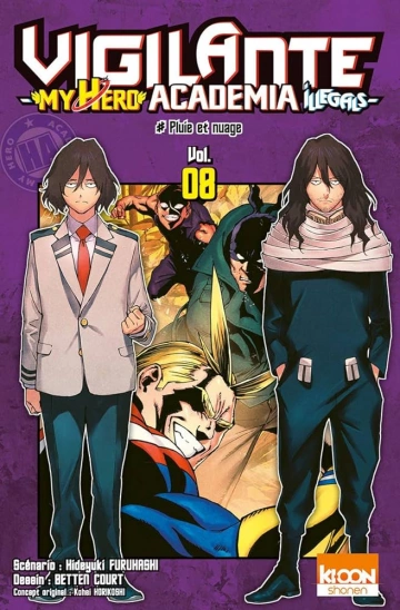 VIGILANTE - MY HERO ACADEMIA ILLEGALS T08 [Mangas]