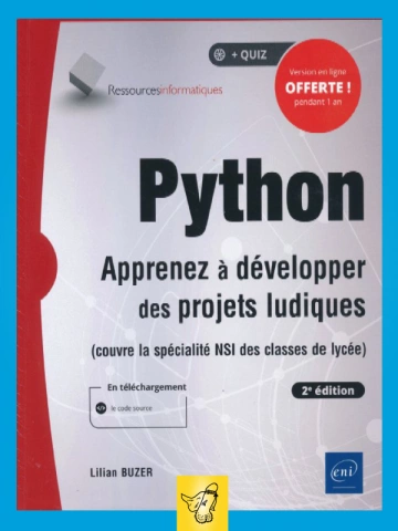 Python - Apprenez à développer des projets ludiques 2ed  [Livres]