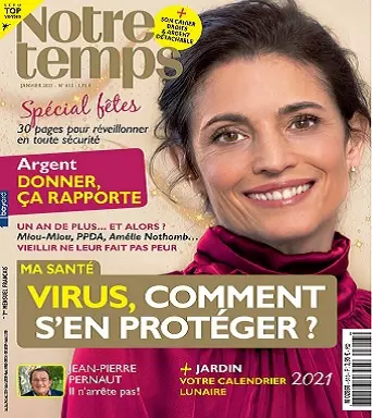 Notre Temps N°613 – Janvier 2021 [Magazines]