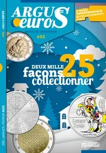 Argus Euros N.92 - Décembre 2024 - Janvier-Fevrier 2024  [Magazines]