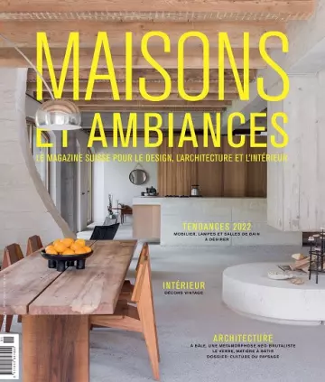 Maisons et Ambiances N°6 – Mars-Avril 2022 [Magazines]