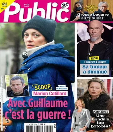 Public N°978 Du 8 au 14 Avril 2022  [Magazines]