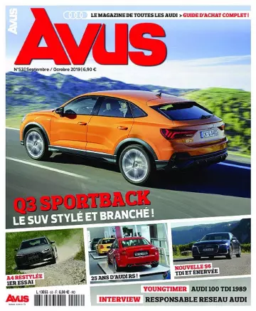 Avus N°53 – Septembre-Octobre 2019 [Magazines]