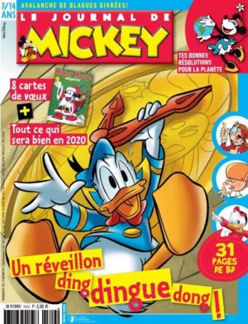 Le Journal de Mickey - 31 Décembre 2019 [Magazines]