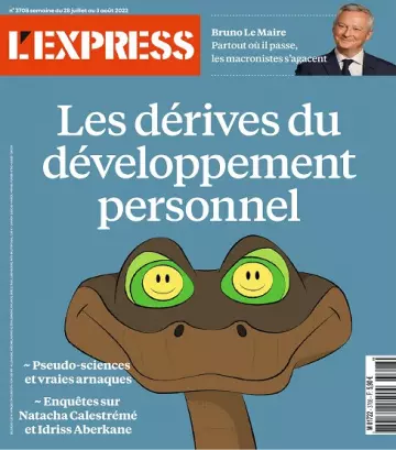 L’Express N°3708 Du 28 Juillet 2022 [Magazines]