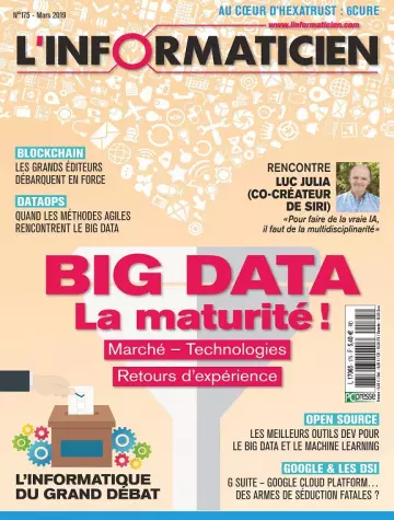 L’Informaticien N°175 – Mars 2019 [Magazines]