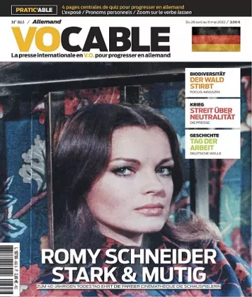 Vocable Allemand N°863 Du 28 Avril 2022 [Magazines]