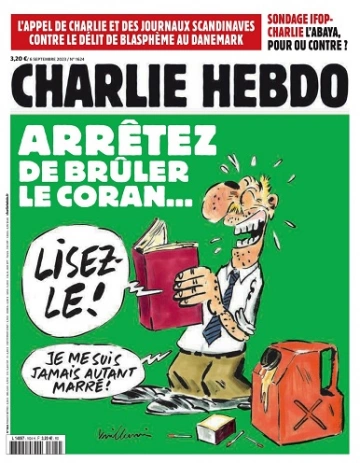 Charlie Hebdo N°1624 Du 6 Septembre 2023 [Journaux]