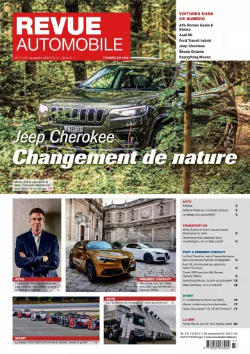 Revue Automobile - 21 Novembre 2019 [Magazines]