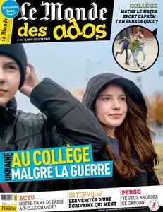 Le Monde des Ados - 27 Novembre 2024 [Magazines]