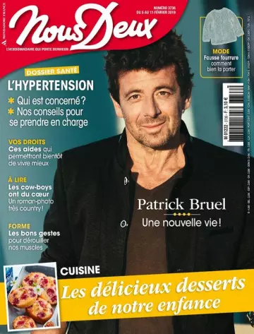 Nous Deux N°3736 Du 5 Février 2019 [Magazines]