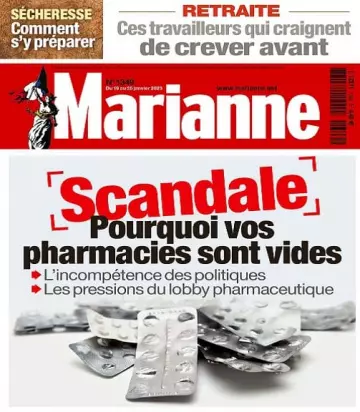 Marianne N°1349 Du 19 au 25 Janvier 2023 [Magazines]