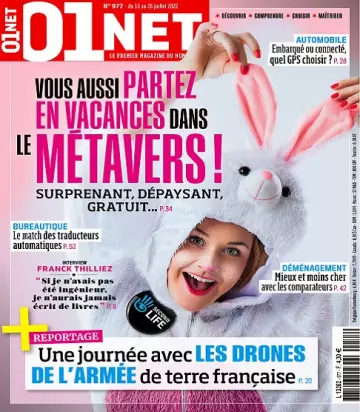 01Net N°977 Du 13 au 26 Juillet 2022  [Magazines]