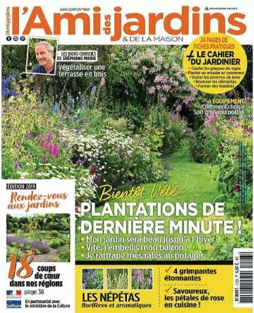 L’Ami Des Jardins et De La Maison N°1103 – Juin 2019 [Magazines]