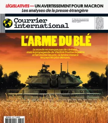 Courrier International N°1650 Du 16 au 22 Juin 2022  [Magazines]