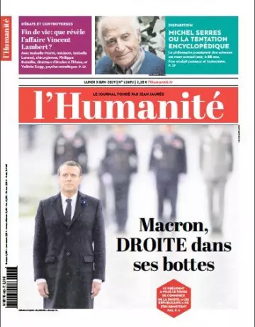 L’Humanité du Lundi 3 Juin 2019 [Journaux]