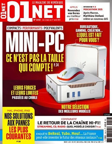 01net - 12 Mars 2025  [Magazines]