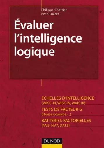 Évaluer L'intelligence Logiquev [Livres]