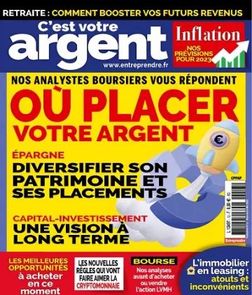 C’est Votre Argent N°13 – Mars-Mai 2023  [Magazines]