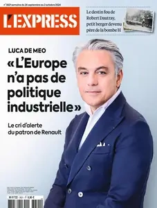 L'Express N.3821 - 26 Septembre 2024 [Magazines]