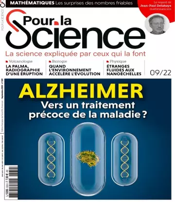 Pour La Science N°539 – Septembre 2022 [Magazines]