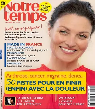 Notre Temps N°612 – Décembre 2020  [Magazines]