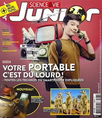 Science et Vie Junior N°378 – Mars 2021 [Magazines]