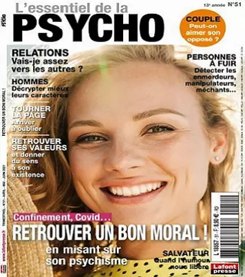 L’Essentiel De La Psycho N°51 – Avril-Juin 2021  [Magazines]